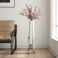 Silver Large Vases Sophisticated Vessel for Decorative Branches