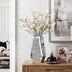 Modern Crystal Decorative Mirror Vases Stunning Luxury Flowers Home Decor Silver