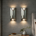 2-Pack Mirrored Wall Sconce LED Indoor Wall Lamp