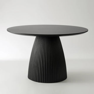 Black  47.24 '' Round Dining Table