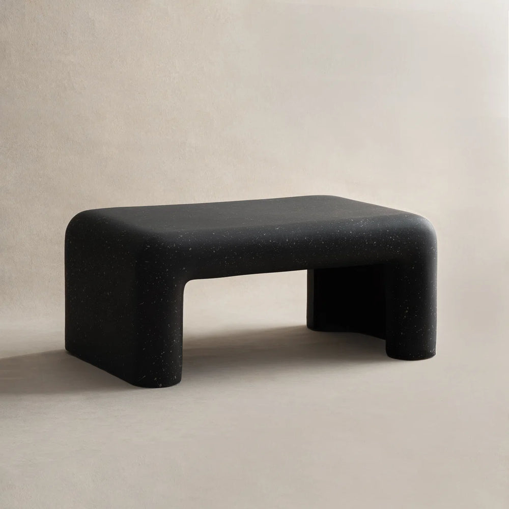 Modern Sculptural Magnesium Oxide Coffee Table