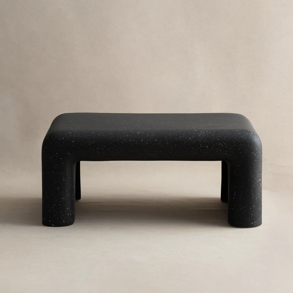 Modern Sculptural Magnesium Oxide Coffee Table