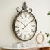 Large Clock Wall Decor, Vintage WallClock for Living Room