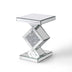 SHYFOY Verspiegelter Couchtisch mit crushed Diamant Design, Beistelltisch aus Glas mit Spiegel