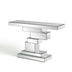 Modern Mirrored Tiered Console Table Entryway Table