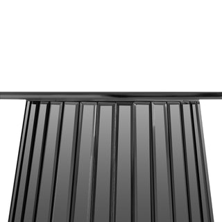 Clear Glass Top Dining Table