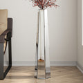 Silver Large Vases Sophisticated Vessel for Decorative Branches