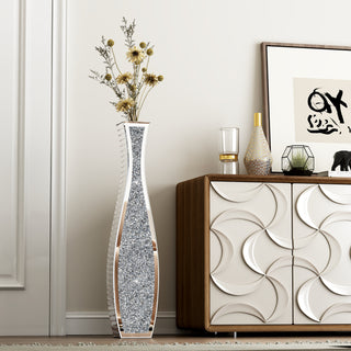 Glam Accent Tall Floor Vase