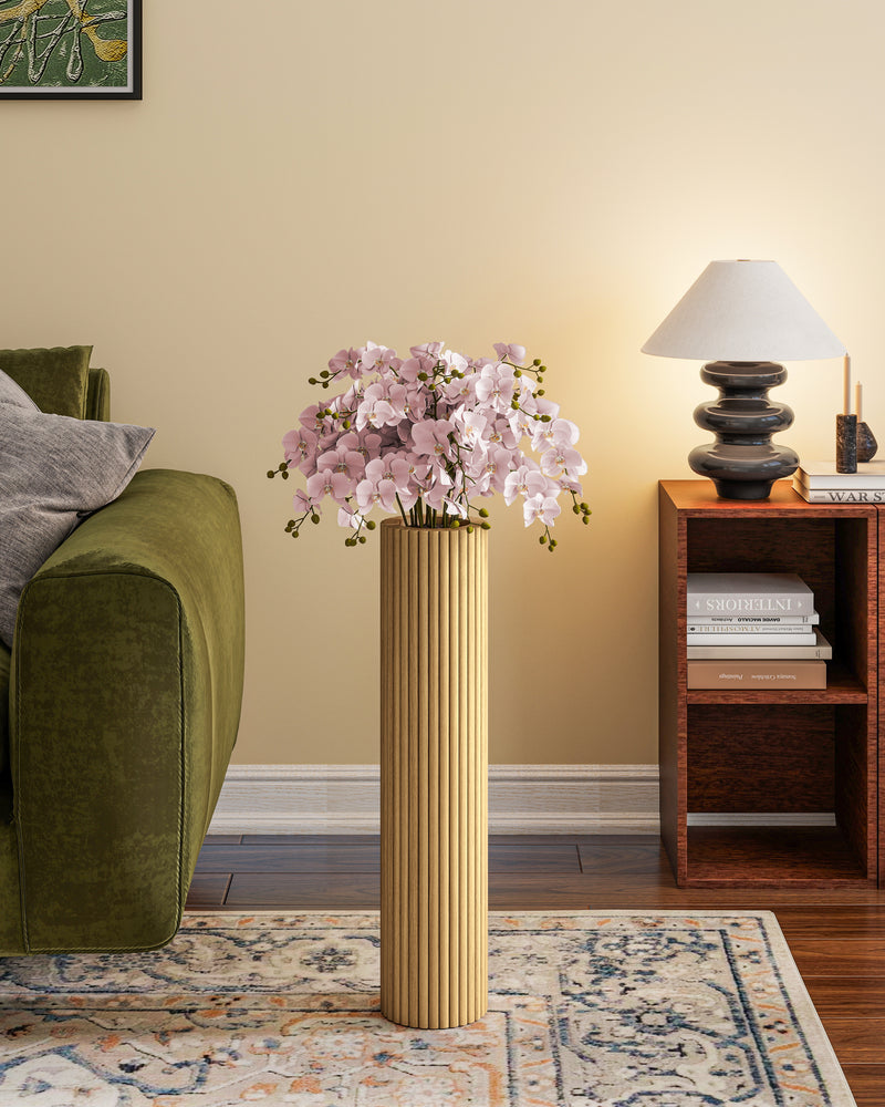 Aesthetic Wooden Floor Vase Perfect Home Decor Upgrade