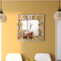 Large Wall Clocks Modern Mirrored Clock