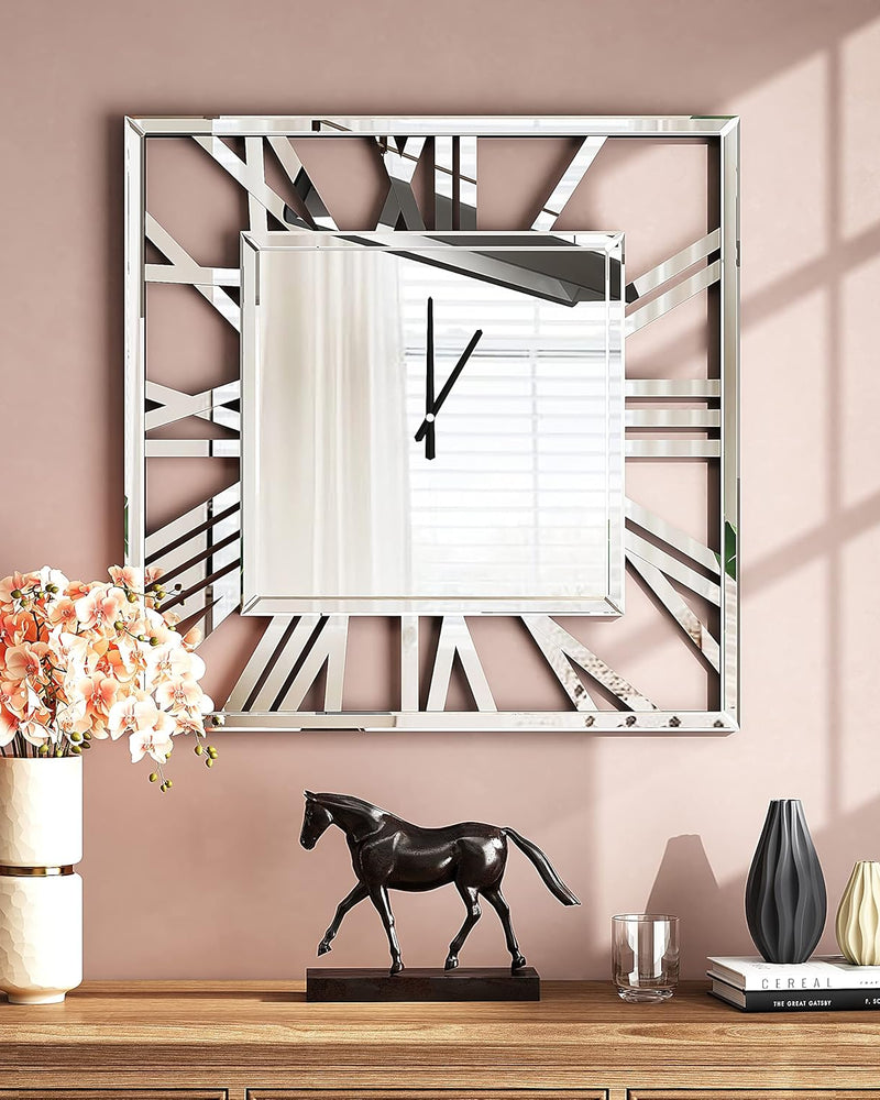 SHYFOY  Decorative Wall Clocks for Living Room Decor