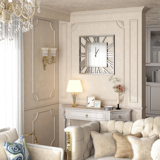 SHYFOY 32'' Decorative Wall Clocks for Living Room Decor