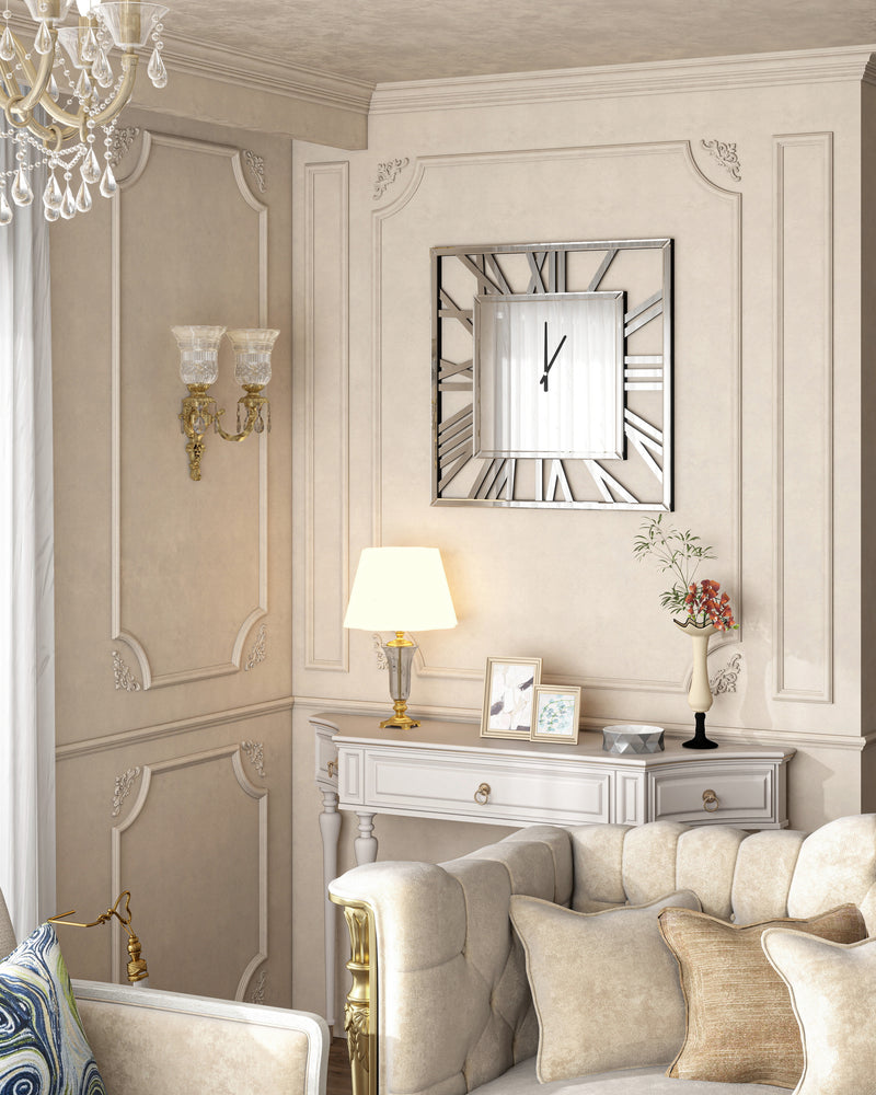 SHYFOY  Decorative Wall Clocks for Living Room Decor