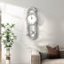 31.5" Mirrored Pendulum Luxury Large Wall Clocks