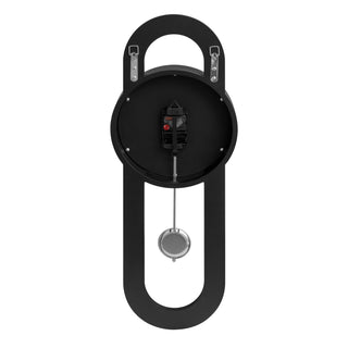 31.5" Mirrored Pendulum Luxury Large Wall Clocks