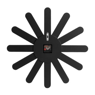 Modern Starburst Wall Clock Mirrored Large Clock