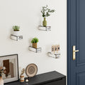 Shoe Floating Display Shelves Wall Mount Set of 4