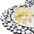 Luxury Crystal Accent Heart Wall Mirror