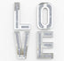 Crushed Diamond Wall Decor Large Size Crystal Mirror Set