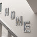Mirrored Home Letter for Wall Decor Modern Mirror Decorative Wall Art for Home