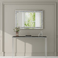 Decorative Wall Mirror, Crushed Diamond Mirrors with Crystal