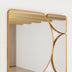 SHYFOY Modern Antique Gold Wall Mirror Metal Frame Accent Mirror