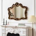 Antique Wall Mirror Irregular Baroque Accent Mirrors