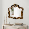 Antique Wall Mirror Irregular Baroque Accent Mirrors