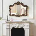 Antique Wall Mirror Irregular Baroque Accent Mirrors
