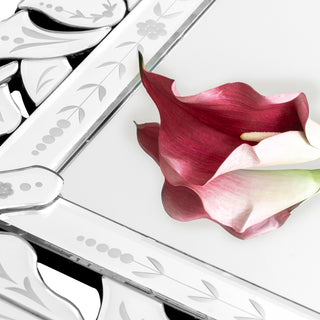 Rectangular Wall Mirror Modern Unique Frame Decor - 35.43"×23.43"