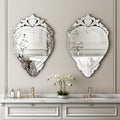 Modern Wall Mirror Irregular Design Decor