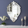 Modern Wall Mirror Irregular Design Decor
