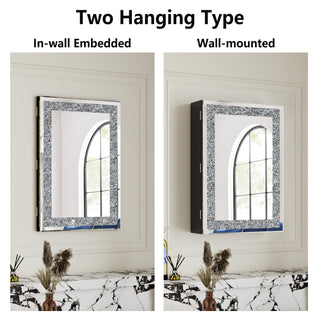 Rectangular Mirrored Medicine Cabinet