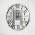 Oversize Wall Clock Living Room Decor, Extra Large Decorative Mirror Wall Clocks