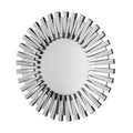 SHYFOY  Wall Mirrors Decorative Round Sunburst Mirror