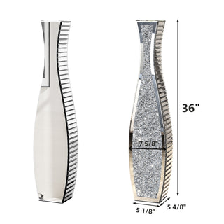 Glam Accent Tall Floor Vase