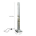 47" Modern Glam Mirrored Crystal Tall Floor Lamp