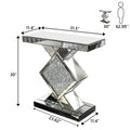 SHYFOY Contemporary Mirrored Console Table