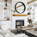 Rustic Fireplace Shelf Mantel Floating Shelf