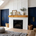 Rustic Fireplace Shelf Mantel Floating Shelf