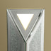 2-Pack Mirrored Wall Sconce LED Indoor Wall Lamp