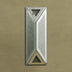 2-Pack Mirrored Wall Sconce LED Indoor Wall Lamp