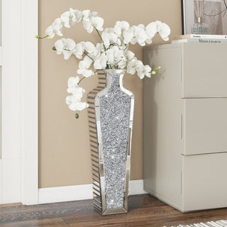 SHYFOY Handmade Crystal Glass Floor Vase